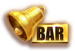 BAR and bell symbols from the 100 Joker Staxx paytable